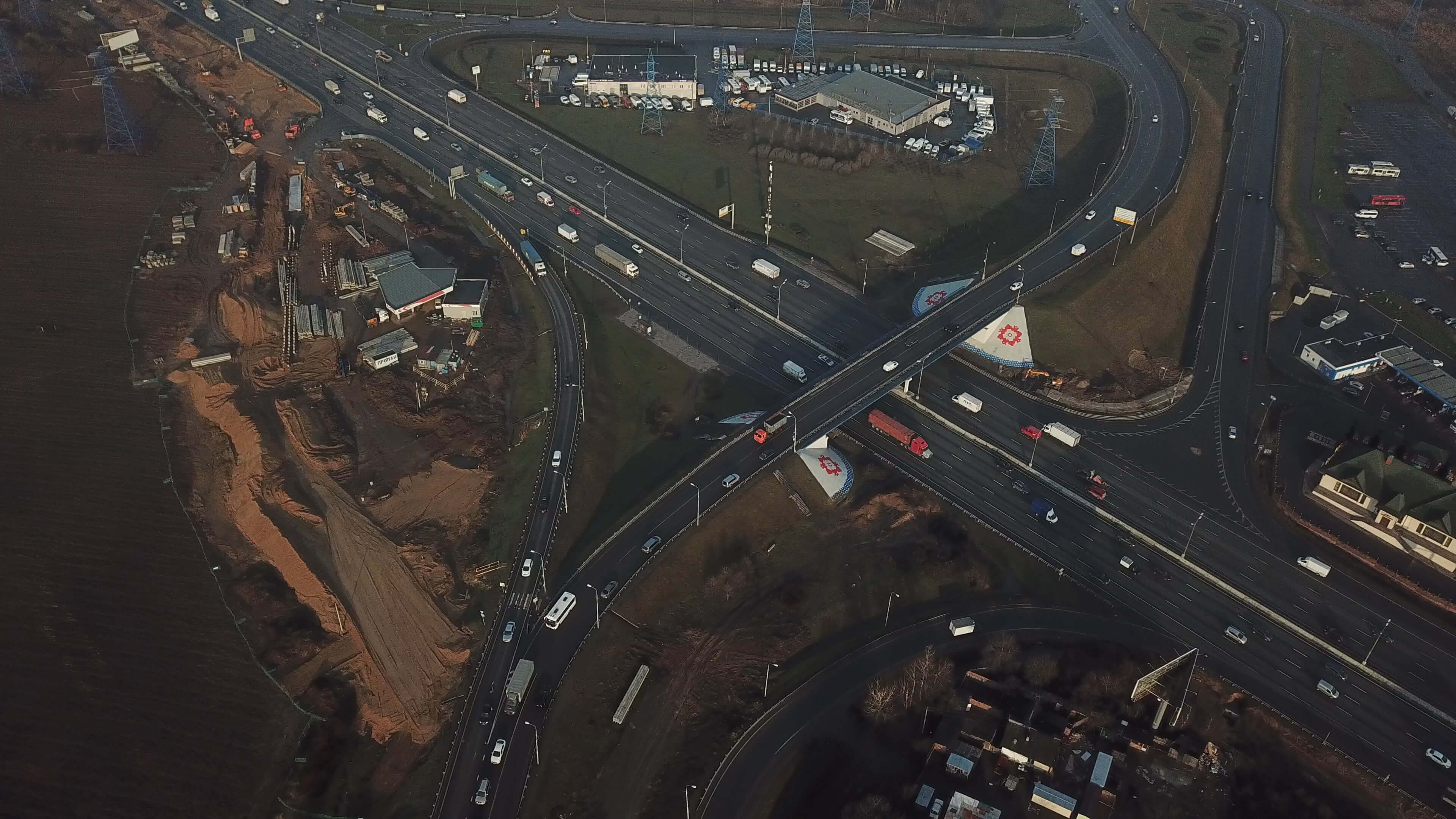 Многоуровневые развязки на пересечении МКАД и Бесединского шоссе